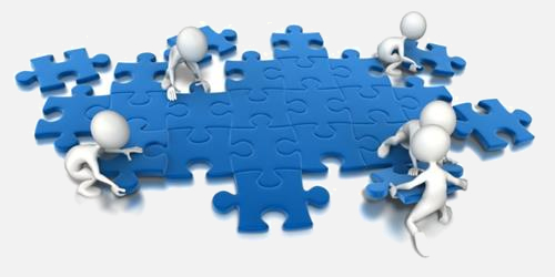 working together 